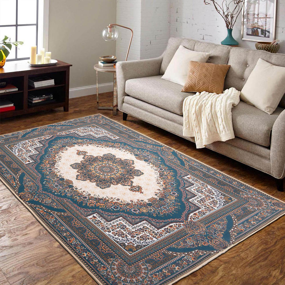 Ang Belgian Velvet Printed Carpet